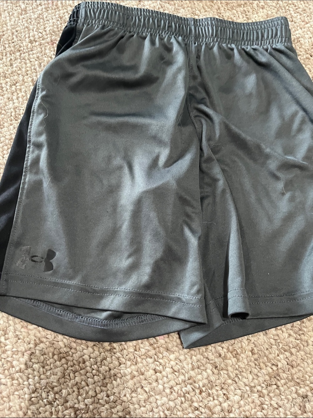 Under Armour Black & Gray Boys Athletic Tee and Shorts Set - Picture 4 of 4